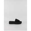 Γυναικεία Σανδάλια Calvin KLein Flatform Sandal Mesh HW0HW02877-0GJ Μαύρο