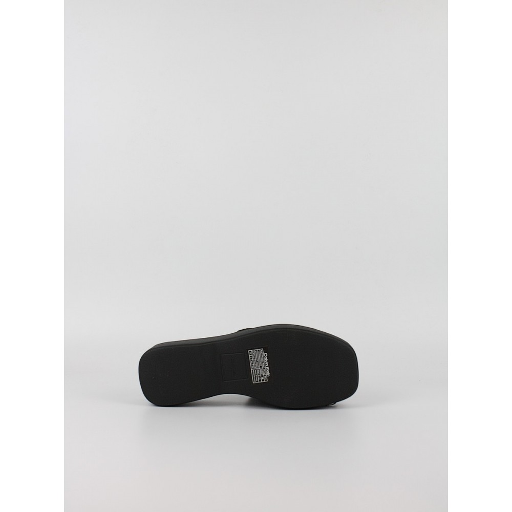 Γυναικεία Σανδάλια Calvin KLein Flatform Sandal Mesh HW0HW02877-0GJ Μαύρο