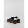Ανδρικά Sneaker Calvin KLein Classic Cupsole Laceup Lth YM0YM01435-0ZV Μπλε