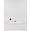 Ανδρικά Sneaker Calvin KLein Chunky Cupsole Mono Lth YM0YM01317-0LD Ασπρο