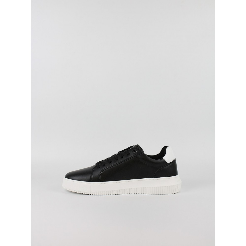 Ανδρικά Sneaker Calvin KLein Chunky Cupsole Mono Lth YM0YM01317-0GJ Μαύρο