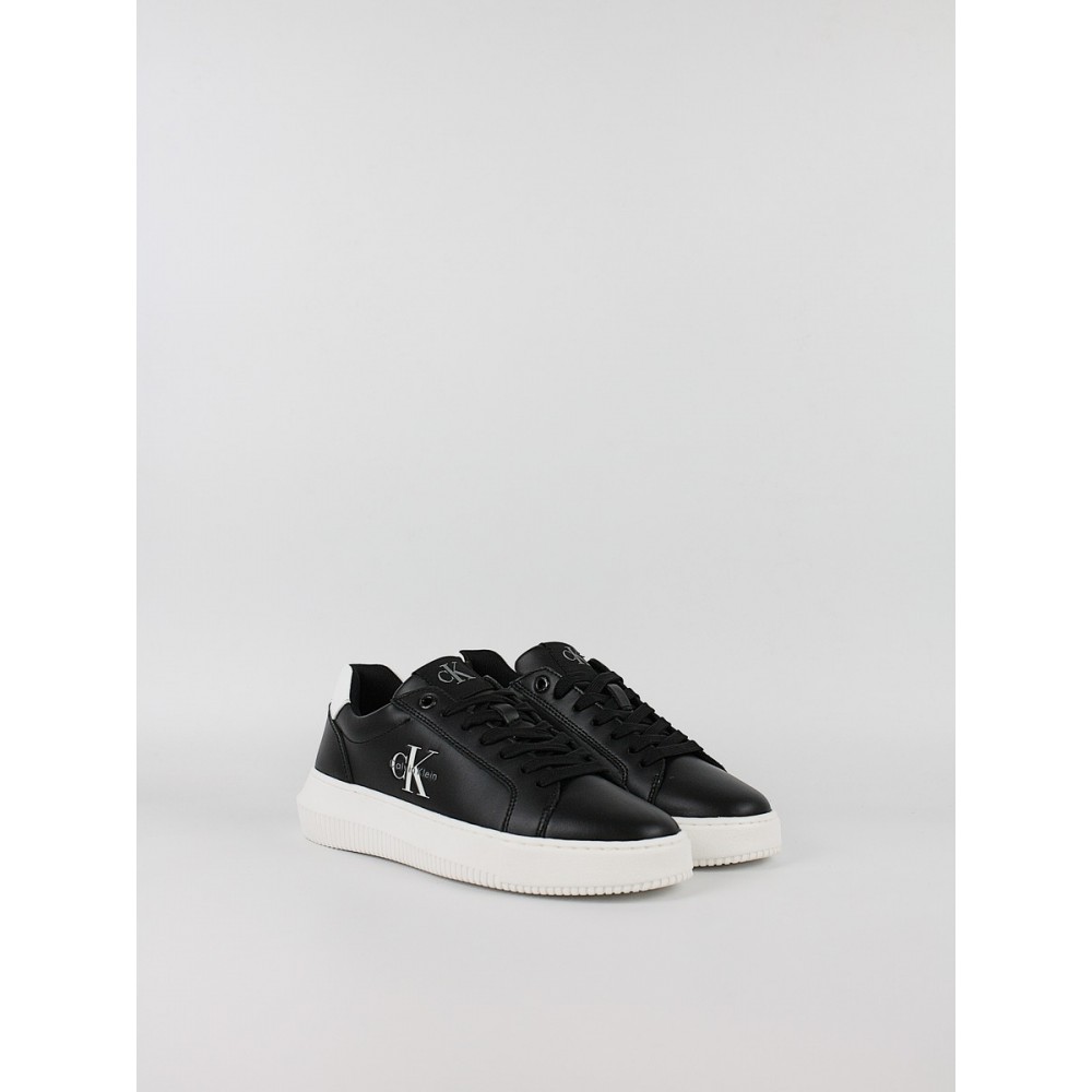Γυναικεία Sneaker Calvin KLein Chunky Cupsole Mono Lth Wn YW0YW01872-0GM Μαύρο