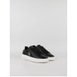 Γυναικεία Sneaker Calvin KLein Chunky Cupsole Mono Lth Wn YW0YW01872-0GM Μαύρο