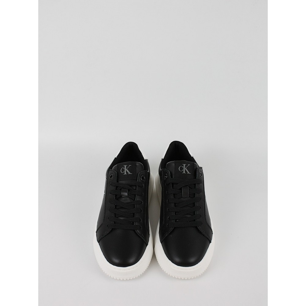 Γυναικεία Sneaker Calvin KLein Chunky Cupsole Mono Lth Wn YW0YW01872-0GM Μαύρο