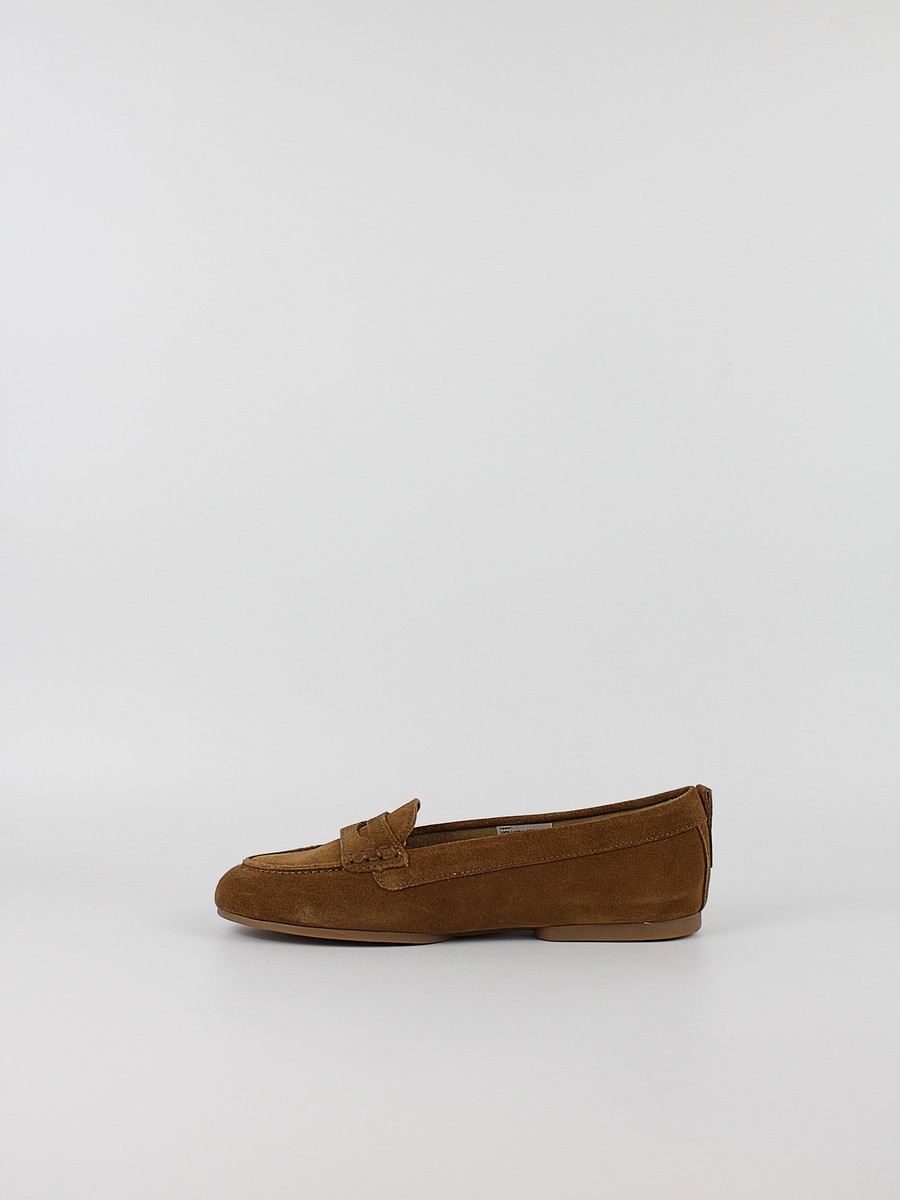 Γυναικεία Loafer Tommy Hilfiger Th Flex Suede Loafer Ballerina FW0FW09507-GWJ Ταμπά