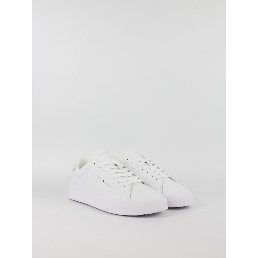 Ανδρικά Sneaker Tommy Hilfiger Th Court Core FM0FM05904-YBS Ασπρο