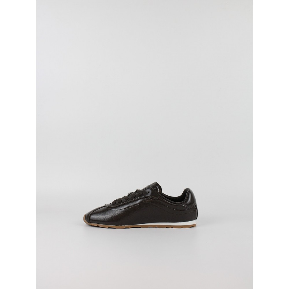 Γυναικεία Sneaker Tommy Hilfiger Bella Sneaker Leather FW0FW09495-BCR Καφέ