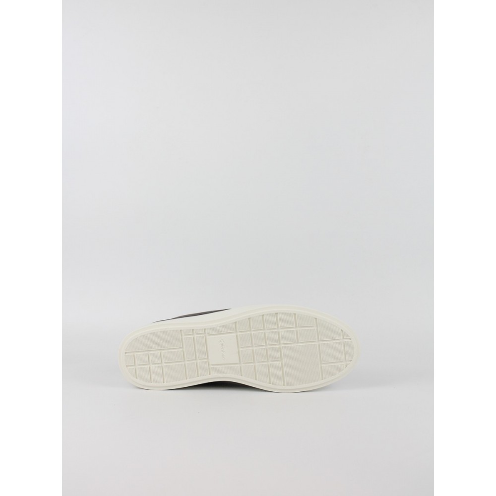 Ανδρικά Sneaker Calvin KLein Low Prof Cupsole Lth HM0HM02123-0KU Καφέ