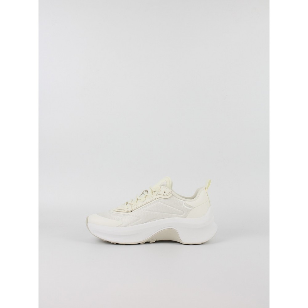 Γυναικεία Sneaker Calvin KLein Chunky Runner Laceup Hf Blst Ny HW0HW03111-0K5 Κρεμ