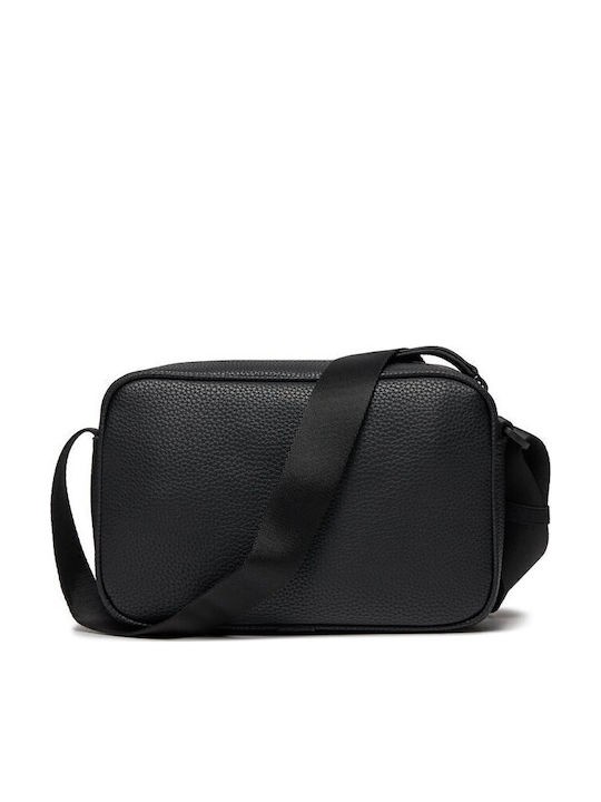 Ανδρικό Τσαντάκι Tommy Hilfiger Essential Pu Ew Reporter AM0AM12093-BDS Μαύρο