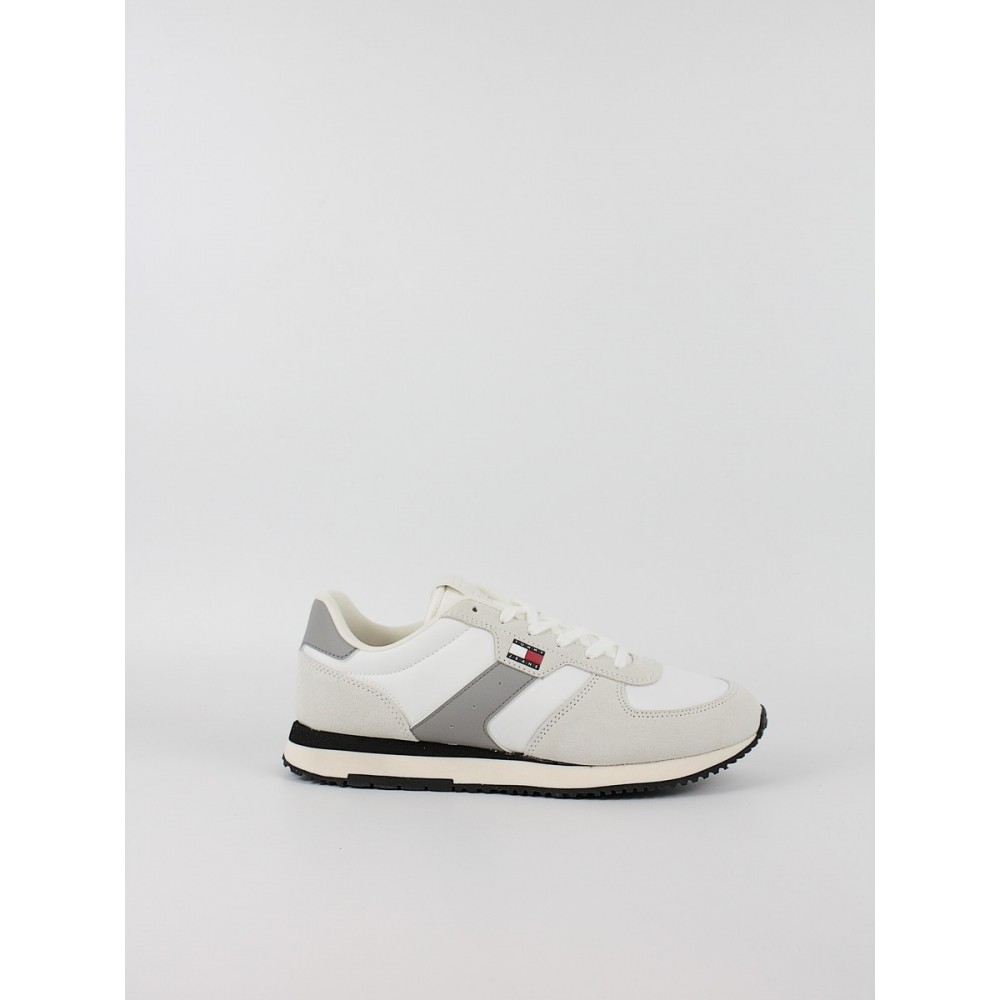 Ανδρικά Sneaker Tommy Hilfiger Tjm Eva Rynner Mix Material EM0EM01737-YBL Ασπρο