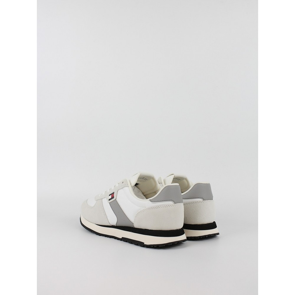 Ανδρικά Sneaker Tommy Hilfiger Tjm Eva Rynner Mix Material EM0EM01737-YBL Ασπρο