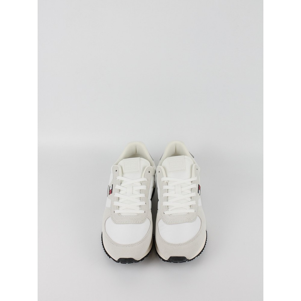 Ανδρικά Sneaker Tommy Hilfiger Tjm Eva Rynner Mix Material EM0EM01737-YBL Ασπρο