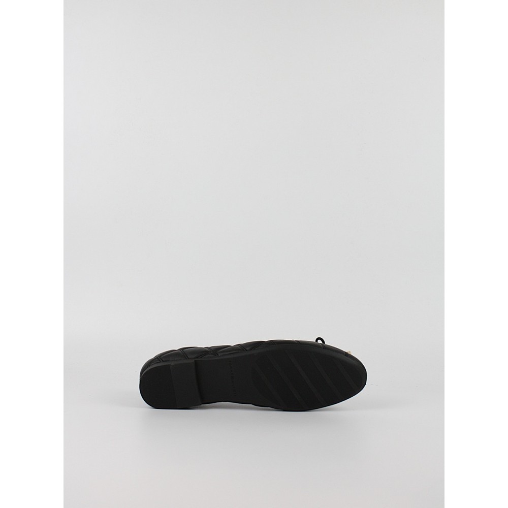 Γυναικεία Loafer Tommy Hilfiger Th Charm Quilted Ballerina FW0FW09503-BDS Μαύρη