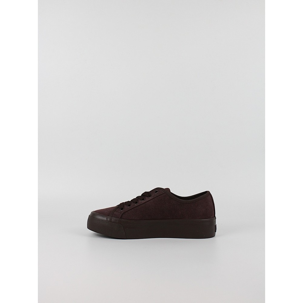 Γυναικεία Sneaker Calvin Klein Vulc Flat Laceup Suede HW0HW03088-VH2 Καφέ
