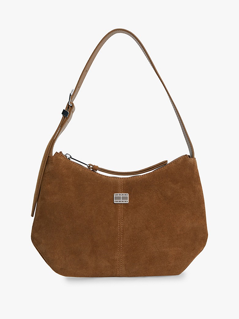 Γυναικεία Τσάντα Tommy Hilfiger Tjw Slouchy Suede Shoulder Bag AW0AW18859-GWS Ταμπά