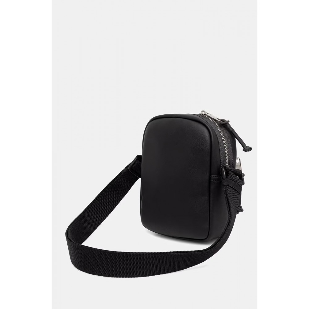Ανδρικό Τσαντάκι Tommy Hilfiger Tjm Elevated Pu Reporter AM0AM14334-BDS Μαύρο