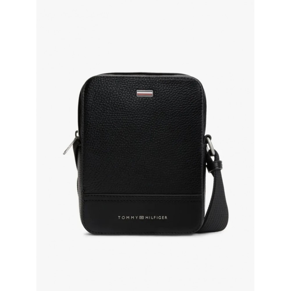 Ανδρικό Τσαντάκι Tommy Hilfiger Th Central Mini Reporter AM0AM14433-BDS Μαύρο