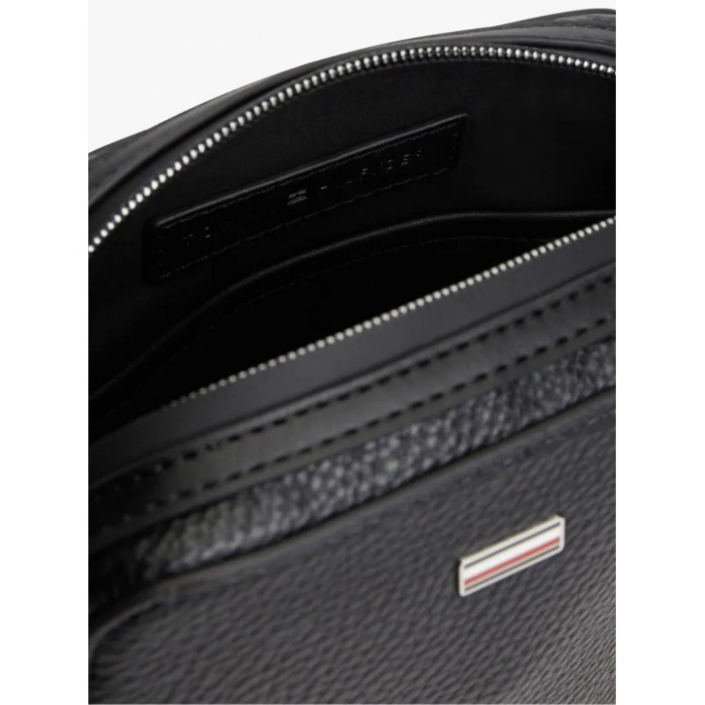 Ανδρικό Τσαντάκι Tommy Hilfiger Th Central Mini Reporter AM0AM14433-BDS Μαύρο