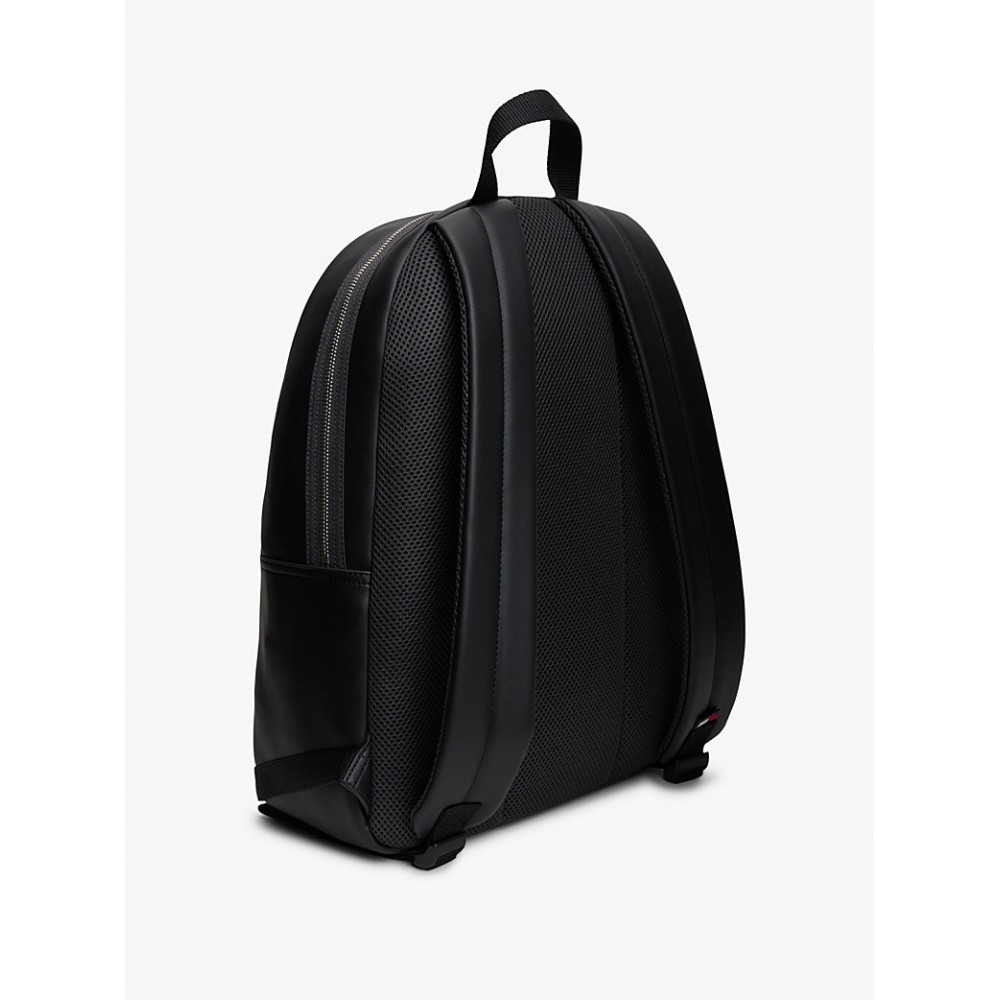 Ανδρικό Σακίδιο Πλάτης Tommy Hilfiger Tjm Elevated Pu Backpack AM0AM14340-BDS Μαύρη
