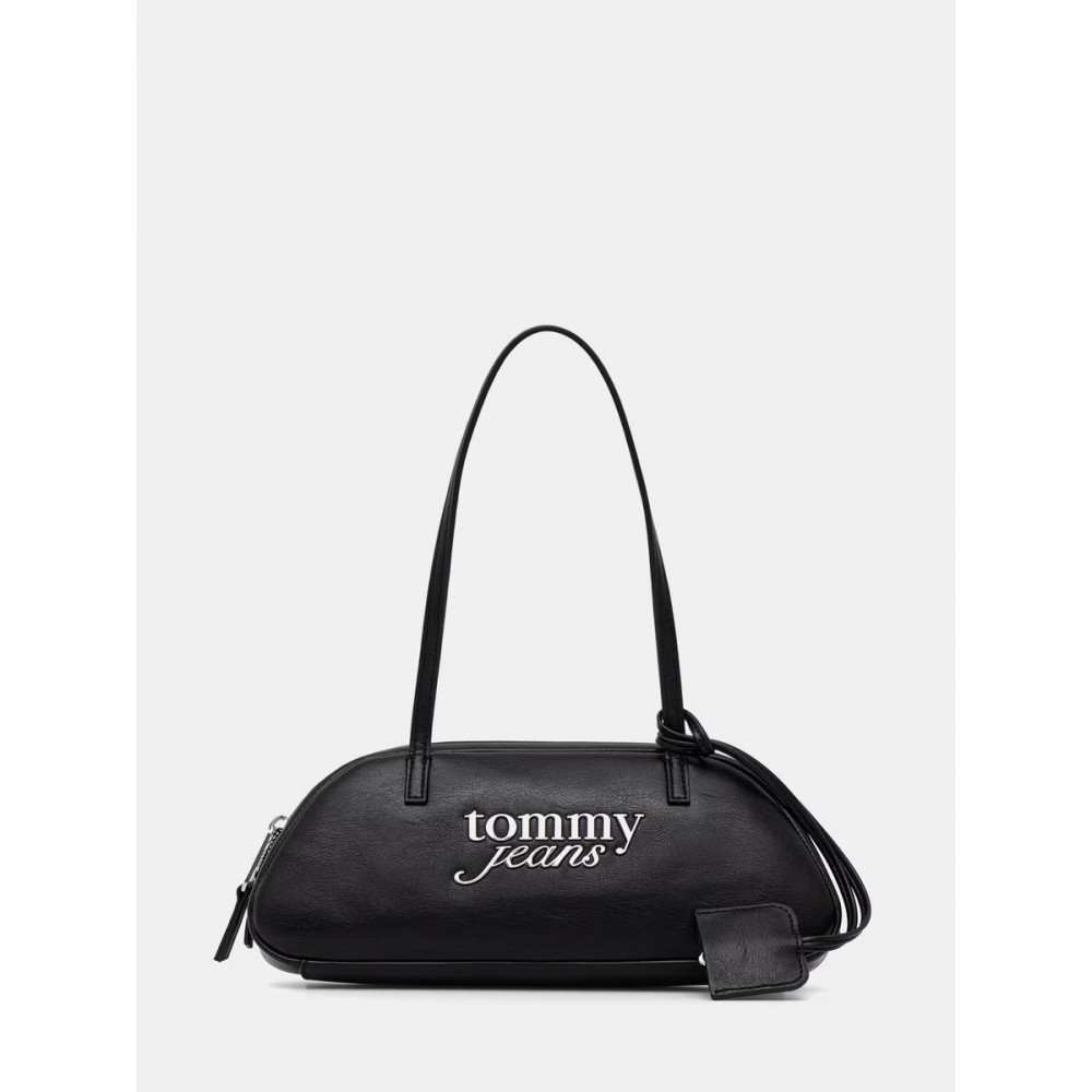 Γυναικεία Τσάντα Tommy Hilfiger Tjw Bold Shoulder Bag AW0AW18787-BDS Μαύρη