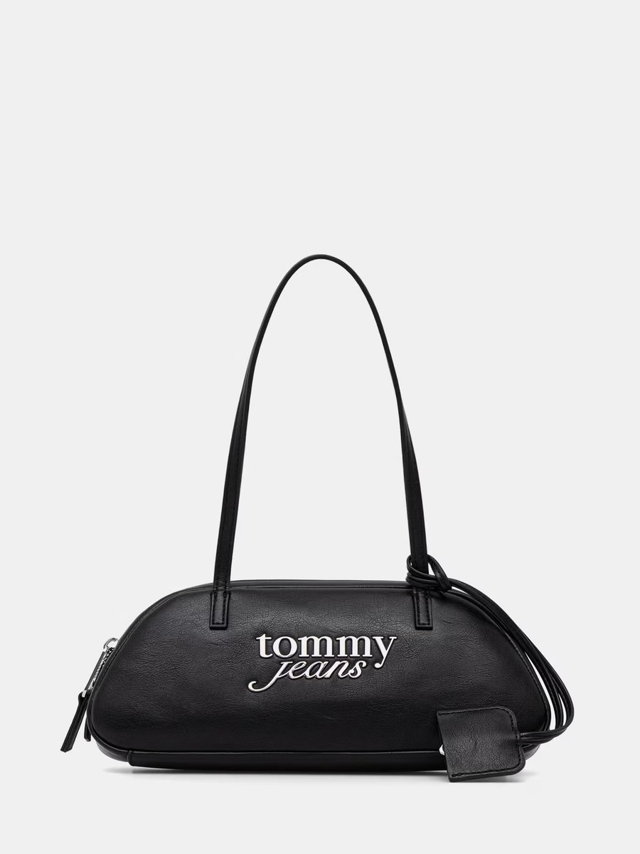 Γυναικεία Τσάντα Tommy Hilfiger Tjw Bold Shoulder Bag AW0AW18787-BDS Μαύρη