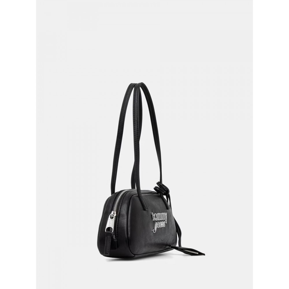 Γυναικεία Τσάντα Tommy Hilfiger Tjw Bold Shoulder Bag AW0AW18787-BDS Μαύρη