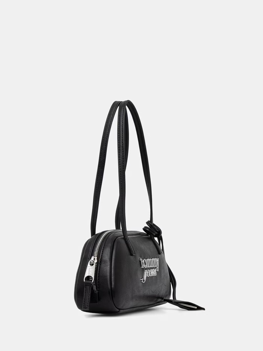 Γυναικεία Τσάντα Tommy Hilfiger Tjw Bold Shoulder Bag AW0AW18787-BDS Μαύρη