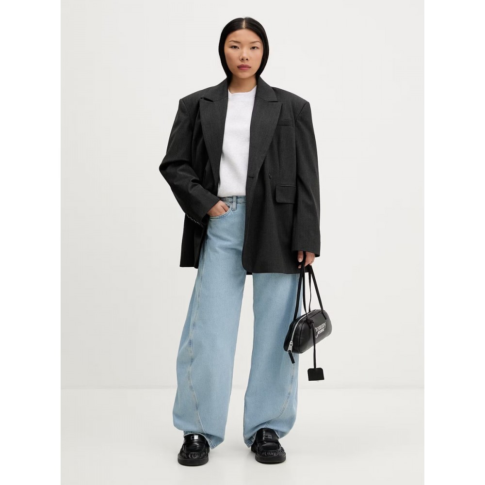 Γυναικεία Τσάντα Tommy Hilfiger Tjw Bold Shoulder Bag AW0AW18787-BDS Μαύρη