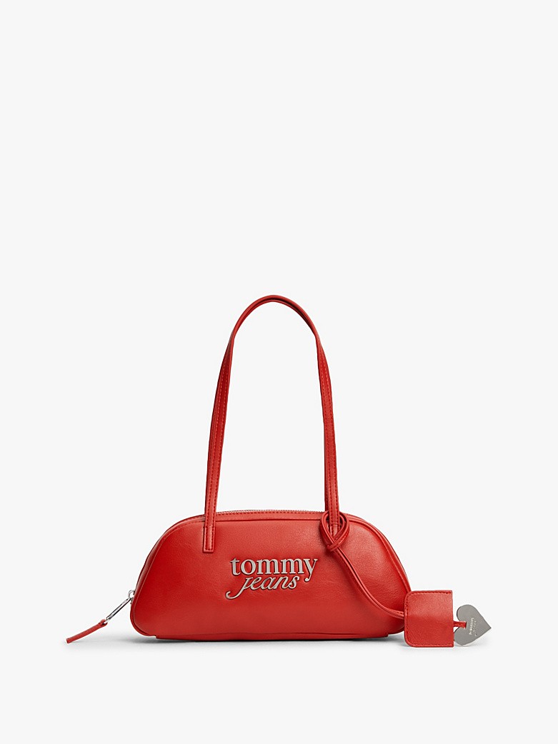 Γυναικεία Τσάντα Tommy Hilfiger Tjw Bold Shoulder Bag AW0AW18787-XMP Κόκκινη