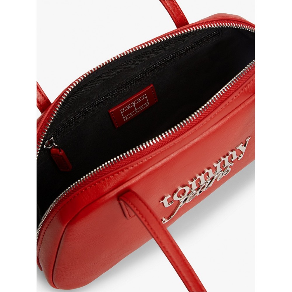 Γυναικεία Τσάντα Tommy Hilfiger Tjw Bold Shoulder Bag AW0AW18787-XMP Κόκκινη