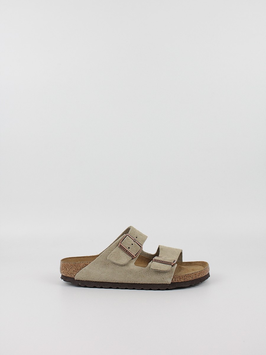 Γυναικεία Σανδάλια Birkenstock Arizona Sfb Narrow 0951303 Γκρι