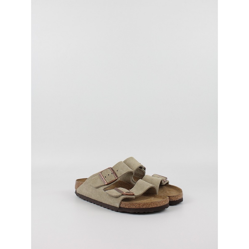 Γυναικεία Σανδάλια Birkenstock Arizona Sfb Narrow 0951303 Γκρι