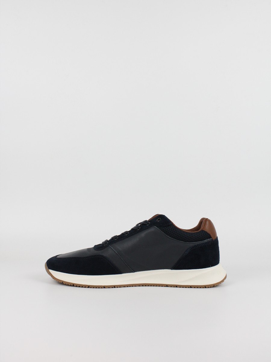 Ανδρικά Sneaker Tommy Hilfiger Th Dressy Runner Suede Mix FM0FM05910-DW5 Μπλε