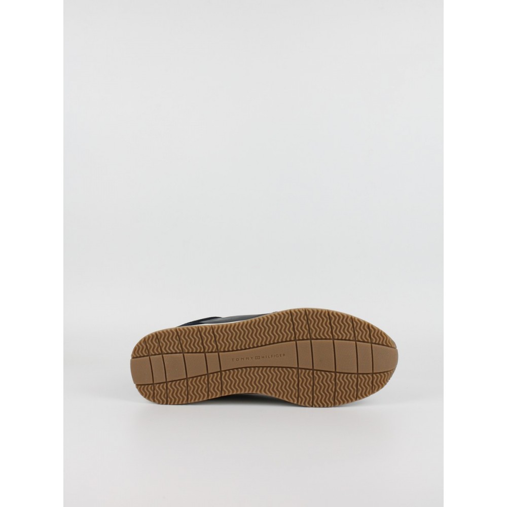 Ανδρικά Sneaker Tommy Hilfiger Th Dressy Runner Suede Mix FM0FM05910-DW5 Μπλε