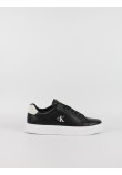 Men Sneaker Calvin KLein Classic Cupsole Laceup Lth YM0YM01435-0GM Black