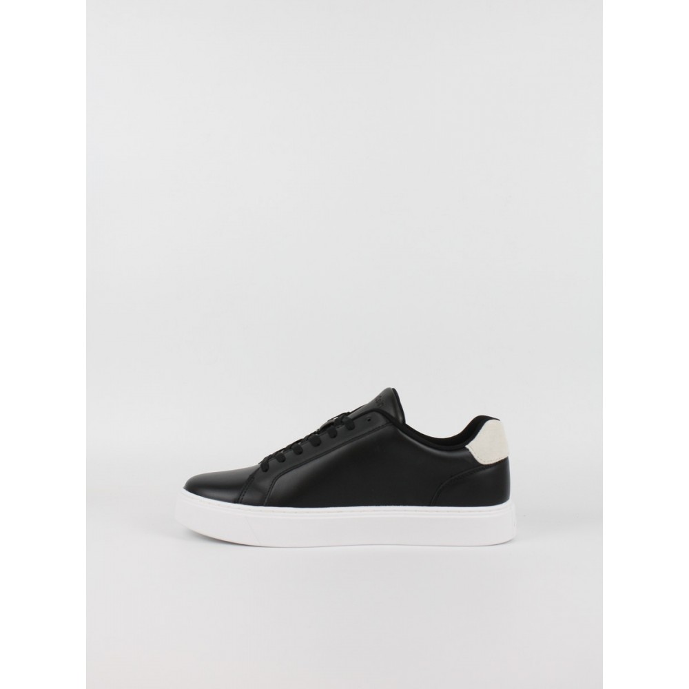 Ανδρικά Sneaker Calvin KLein Classic Cupsole Laceup Lth YM0YM01435-0GM Μαύρα