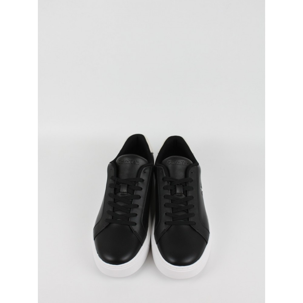 Ανδρικά Sneaker Calvin KLein Classic Cupsole Laceup Lth YM0YM01435-0GM Μαύρα