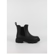 Γυναικεία Γαλοτσάκια Tommy Hilfiger Rubber Flag Cleated Rainboot FW0FW09387-BDS Μαύρο