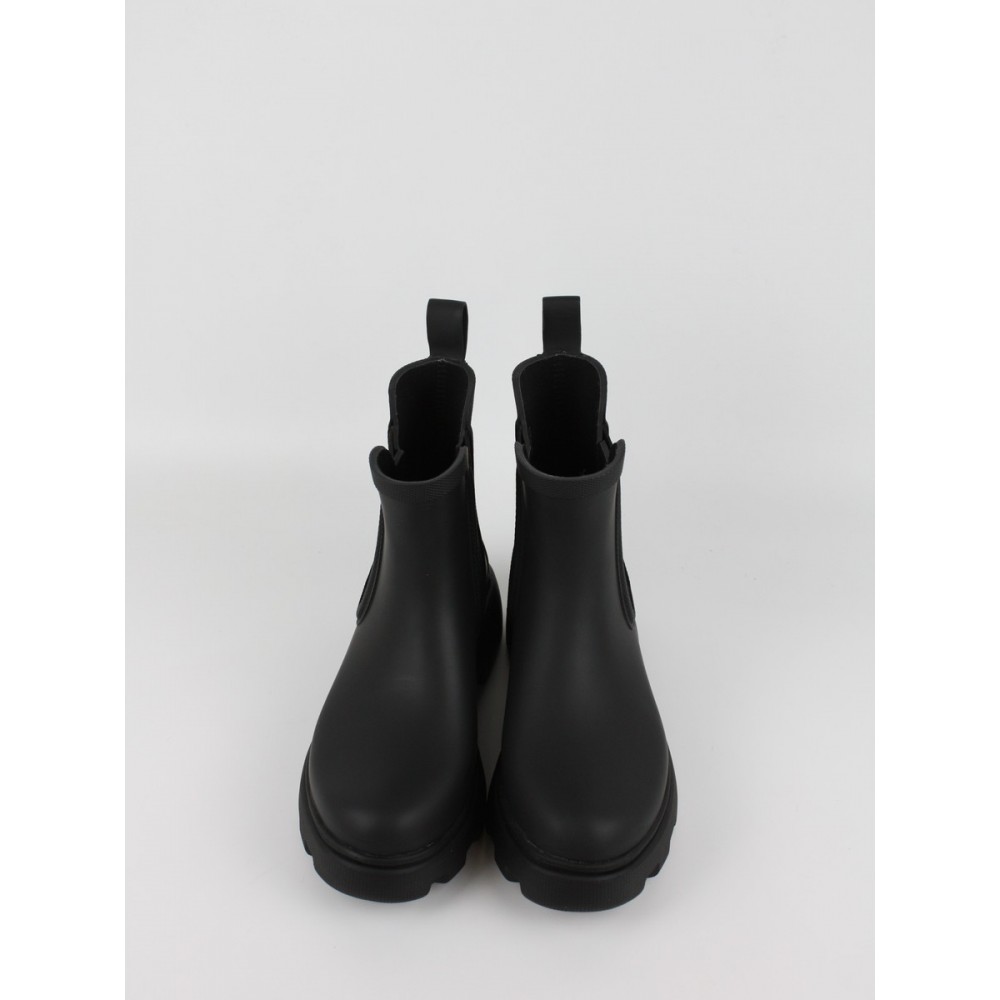 Γυναικεία Γαλοτσάκια Tommy Hilfiger Rubber Flag Cleated Rainboot FW0FW09387-BDS Μαύρο