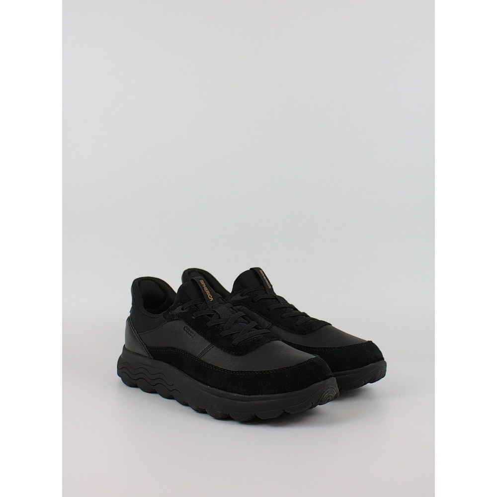 Ανδρικό Sneaker Geox Spherica Plus U56MPA-08522-C9999 Μαύρο