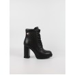 Γυναικεία Μποτάκια Tommy Hilfiger Tjw Lace Up High Heel Boots EN0EN03109-BDS Μαύρα