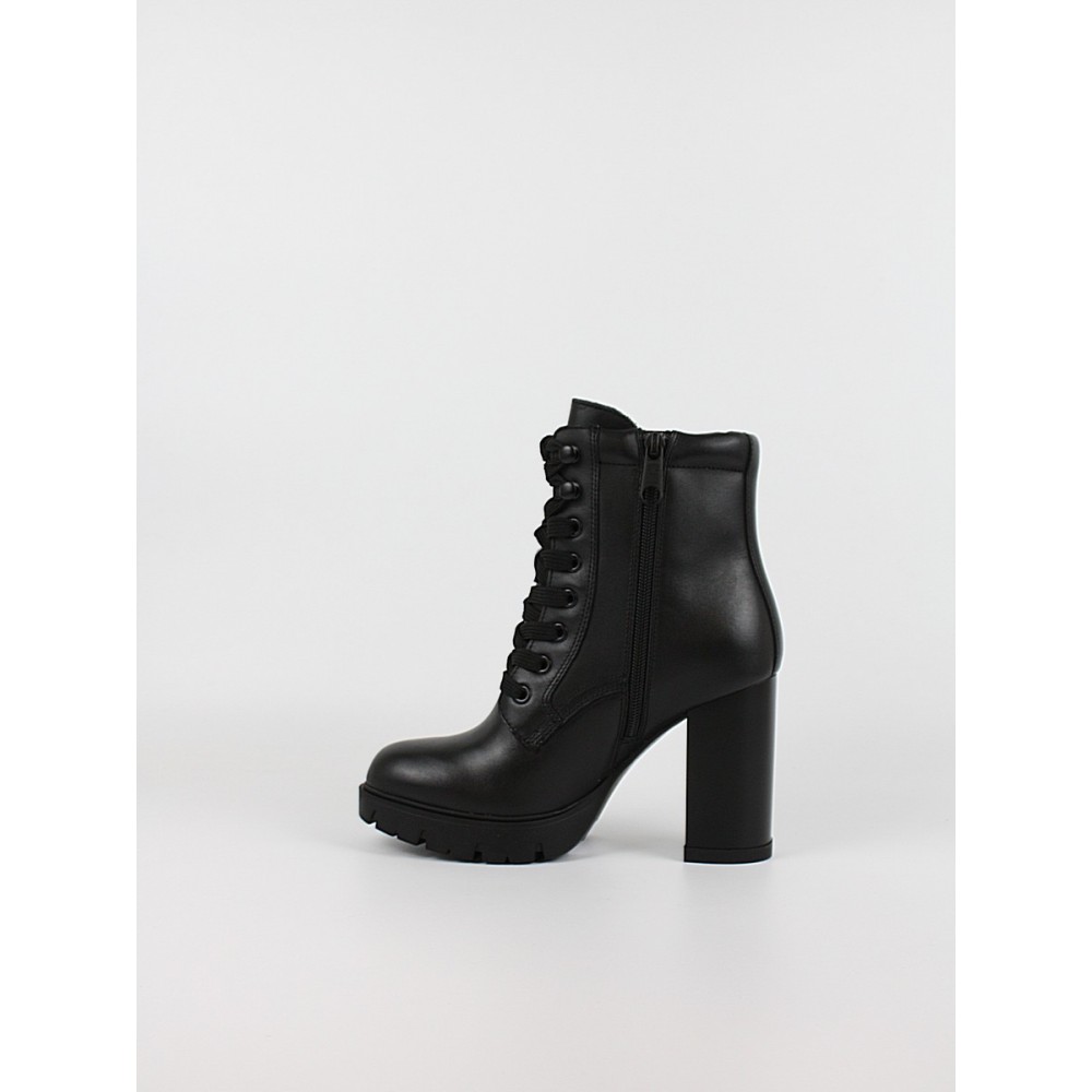 Γυναικεία Μποτάκια Tommy Hilfiger Tjw Lace Up High Heel Boots EN0EN03109-BDS Μαύρα
