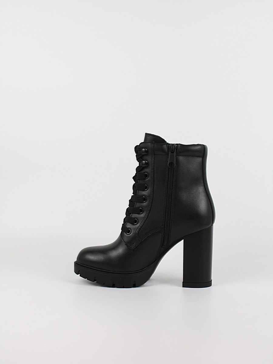 Γυναικεία Μποτάκια Tommy Hilfiger Tjw Lace Up High Heel Boots EN0EN03109-BDS Μαύρα