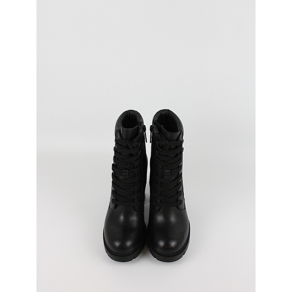 Γυναικεία Μποτάκια Tommy Hilfiger Tjw Lace Up High Heel Boots EN0EN03109-BDS Μαύρα