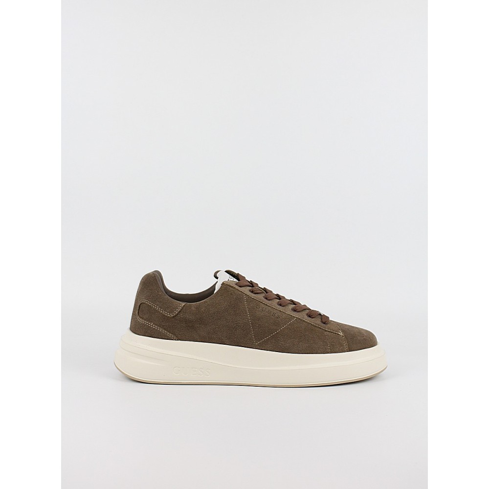 Ανδρικό Sneaker Guess Elba FMFLBASUE12 Brown