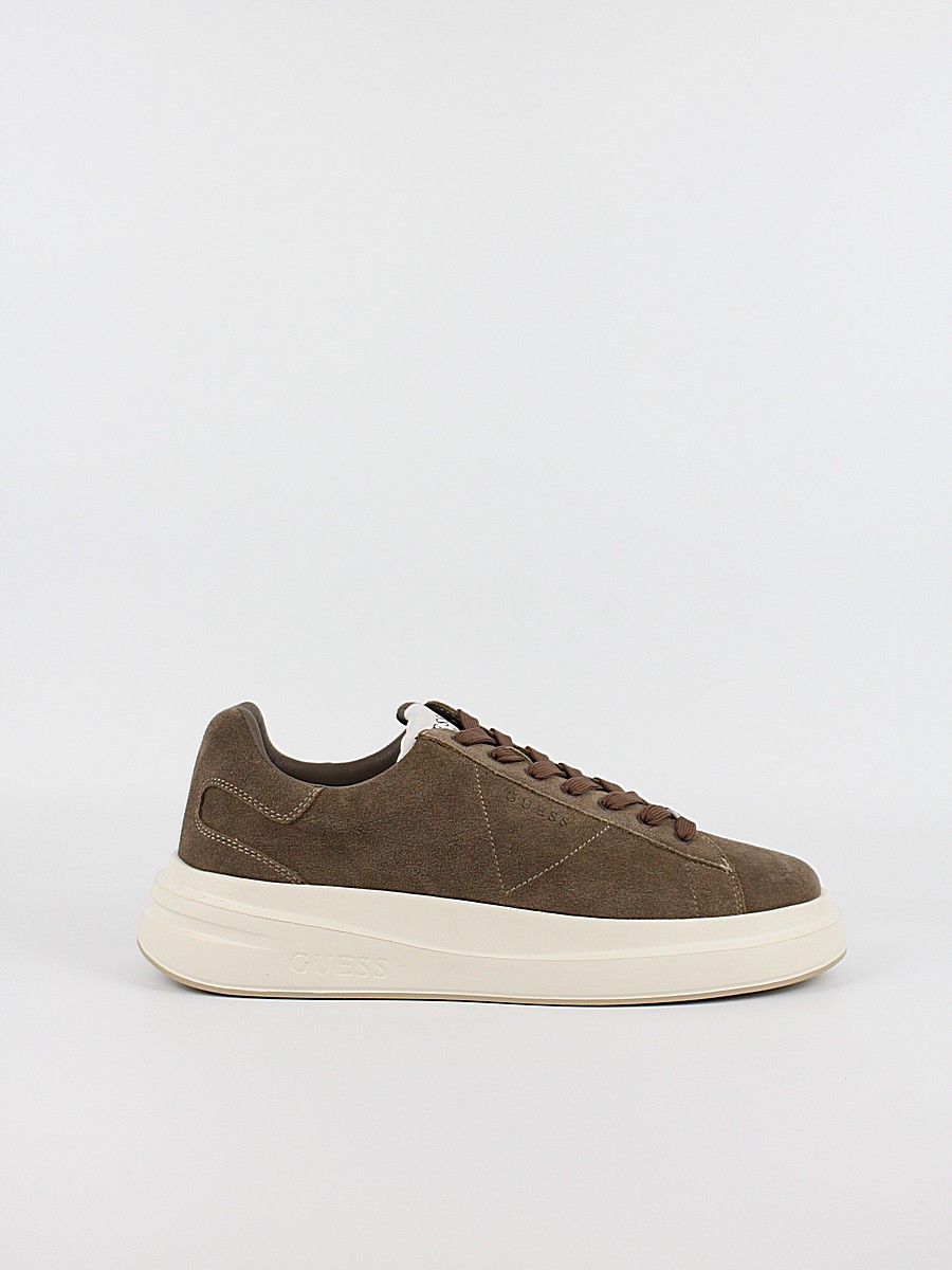 Ανδρικό Sneaker Guess Elba FMFLBASUE12 Brown
