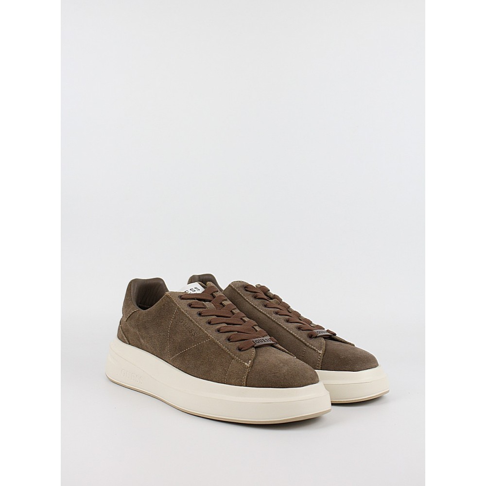 Ανδρικό Sneaker Guess Elba FMFLBASUE12 Brown