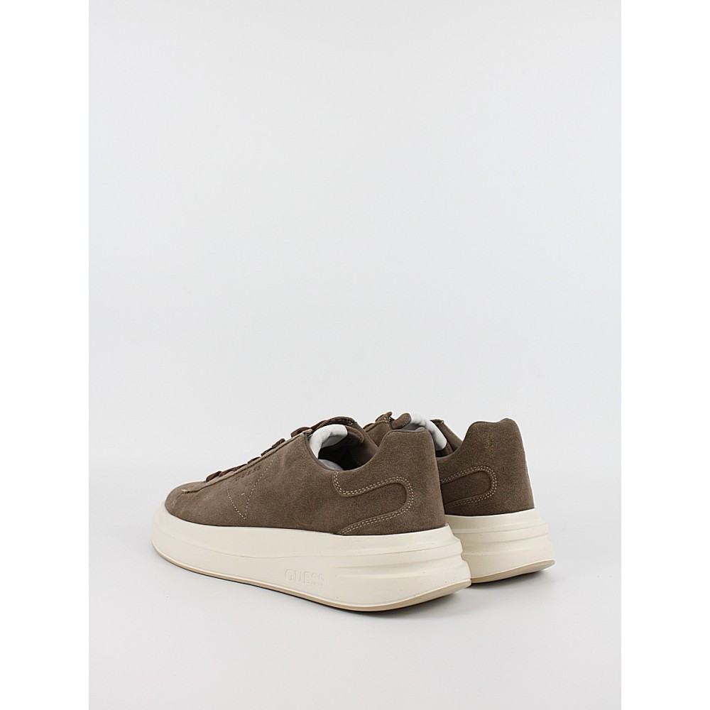 Ανδρικό Sneaker Guess Elba FMFLBASUE12 Brown