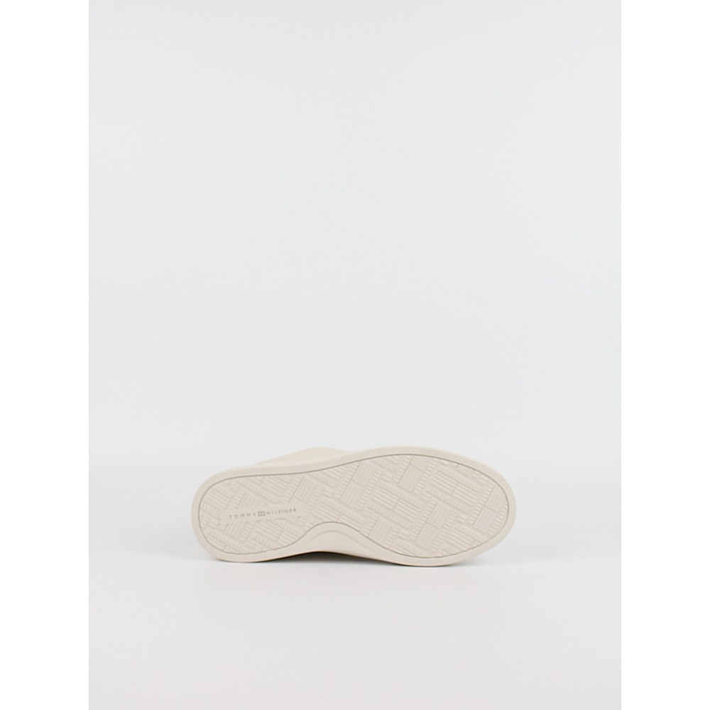 Γυναικεία Sneaker Tommy Hilfiger Th Feminine Cupsole Monogram FW0FW09606-0KQ Μπεζ